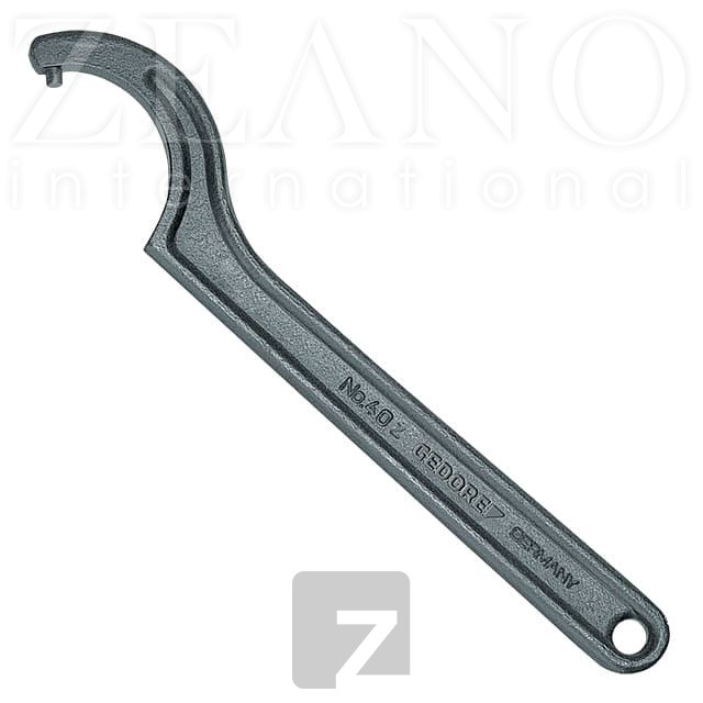 GEDORE 6337630 Hook Wrench with Pin 120-130 mm 